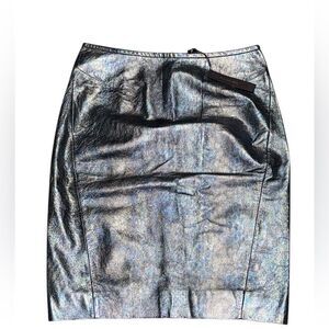 RACHEL Rachel Roy Metallic Pencil Skirt